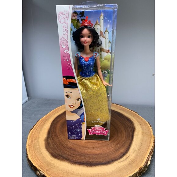 Disney Princess Sparkling Snow White Doll 2014 New By Mattel - Picture 7 of 7